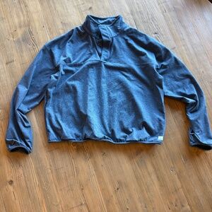 Vuori Granite Snap Mock - XL - Blue